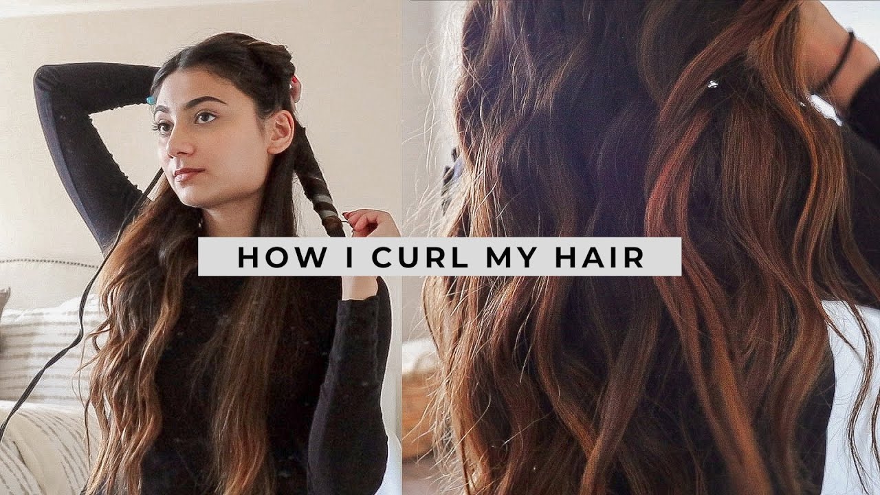 HOW I CURL MY HAIR YouTube