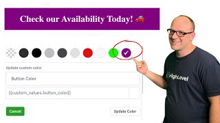 How to use Custom Values For Colors in Websites and Funnels on Go HighLevel