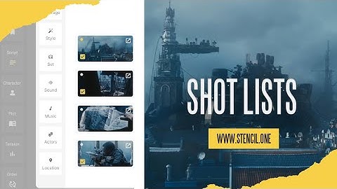 Filmmaking Shot Lists - A Cinematographers Guide to Creating the Perfect Shot List