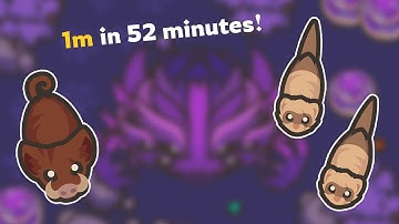 [TAMING.IO] Any% 1mil Speedrun + TIPS! (52:30)