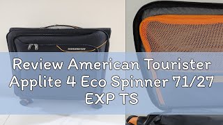 Review American Tourister Applite 4 Eco Spinner EXP TSA