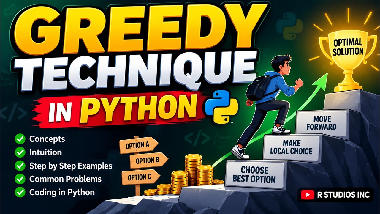 Greedy Technique in Python | Greedy Algorithms Explained with Examples ...