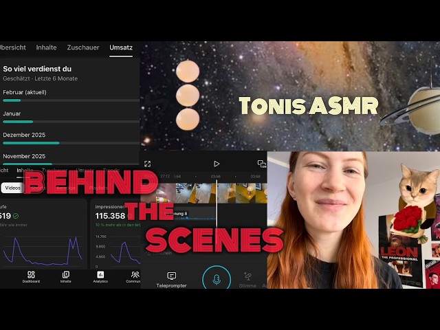 「 ✦ Behind the Scenes meines ASMRs ✦ 」