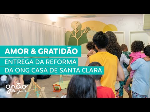 MOSTRAMOS TUDO E VOCÊ VAI SE EMOCIONAR | REFORMA DA ONG DE SANTA CLARA
