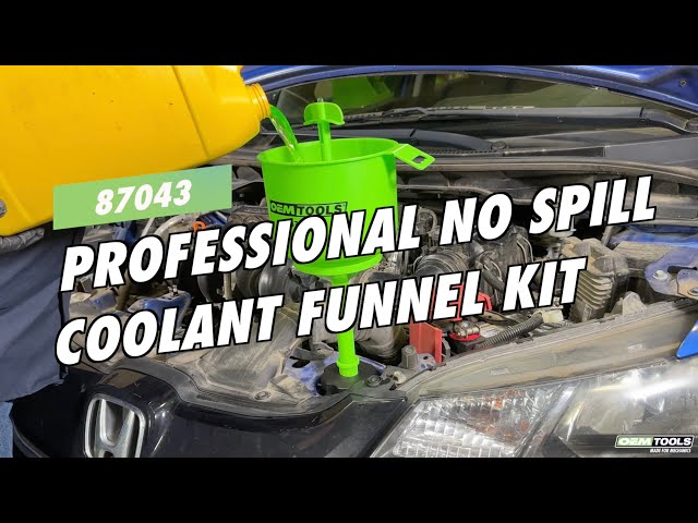 No-Spill Radiator Funnel Kit