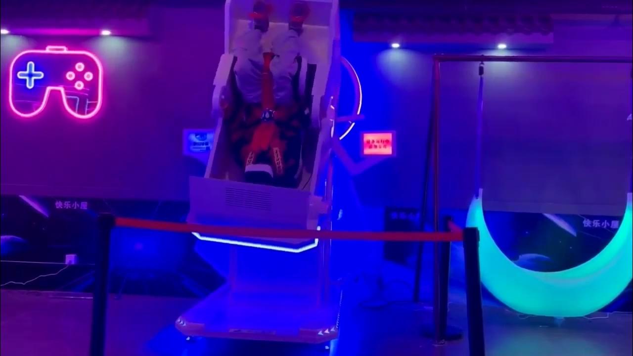 VR капсула. Американские горки страшные в VR клубе в Кирове про котел.
