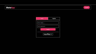 KhataApp, a simple notebook app for storing the content of user @Appwrite