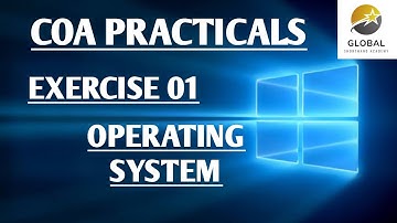 COA PRACTICALS | 01. STARTING A PROGRAM & RUNNING A PROGRAM, MULTIPLE PROGRAMS IN WINDOWS OS
