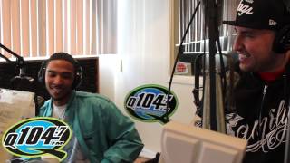 Marcus Hawkins on Q104.7's The Rico and Mambo Morning Show