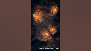 D&D | Dune Vaults Part 2 No Grid | Animated Battle Maps