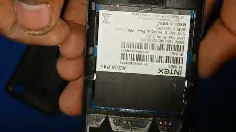 Intex R4+ hard reset