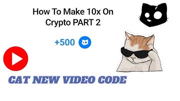 How To Make 10x On Crypto Part 2 Cats Youtube Video Code | Cats New Code Today | 4 Oct Cats code