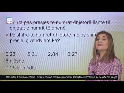 Video: Cilat janë numrat dhjetorë të pi?