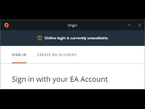 Best Fix: Origin Online Login Is Currently Unavailable