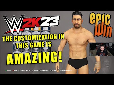 WOW! The Customization in WWE2K23 is AMAZING! – Epic Win!
