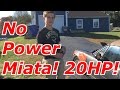 Kid Tries To Drift His 20HP Miata