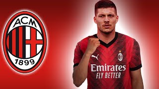 LUKA JOVIC 2023 | Welcome To AC Milan 🔴⚫ Magic Goals, Skills, Passes & Aerial Duels (HD)