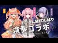 【演奏コラボ】ガンダムSEEDしばり演奏コラボ 【ハッシュタグ：#しばしおしぶき】with #柴音 #小鳥遊しお【オーボエ×フルート×ハーモニカ】【ハーモニカVtuber #紫吹まゆ】