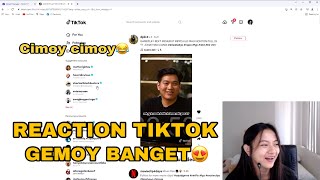 Remar reaction tiktok sampe terngiang - ngiang lagu cimoy