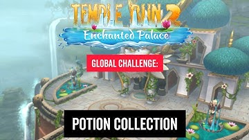 Temple Run 2, Enchanted Palace - Potion Collection Challenge