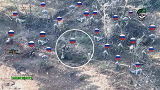 Ужасный! Украинские FPV-дроны выслеживают одного за другим прячущихся в траншеях российских солдат