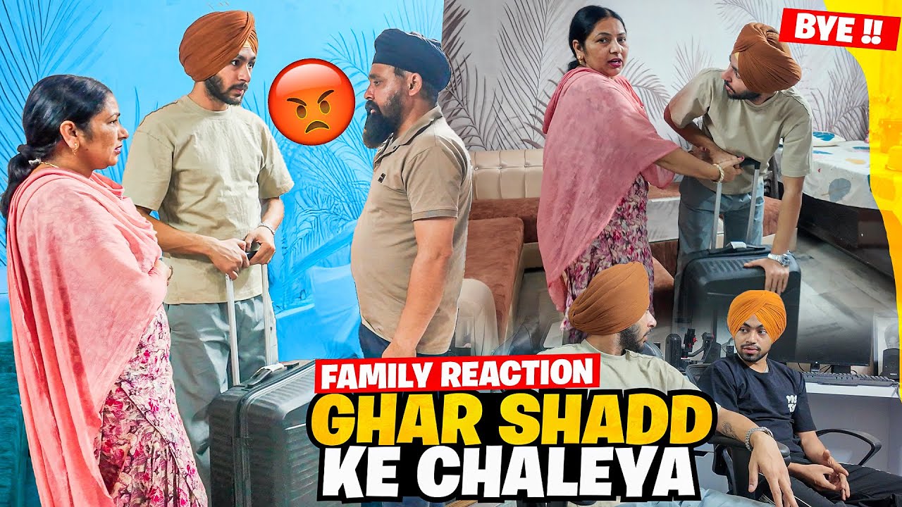 LEAVING MY HOME FOREVER🙏 - GHAR SHHAD K CHALEYA DUKHI HO K PRANK ON FAMILY🤣 - UNCUT VLOG BEHASBAAZI🤣