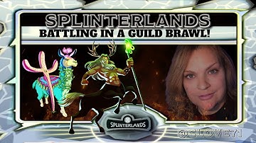 Splinterlands! Battling in a Immortal Gods Guild Brawl!