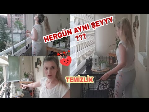 #temizlik #günlükvlog #temizlikvlog HERGÜN AYNI ŞEY🧼🧹TEMİZLİK🧴 GÜNLÜK BALKON TEMİZLİĞİ