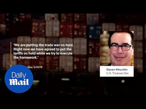 Steve Mnuchin: U.S.-China trade war 'on hold' - Daily Mail