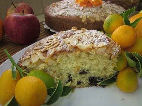 Видео рецепт Греческий новогодний торт