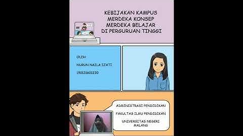 Kebijakan Kampus Merdeka Konsep Merdeka Belajar di Perguruan Tinggi