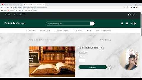 Online Book Store | College Project | Final Year Project | Android and Website Project