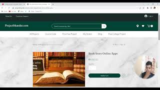 Online Book Store | College Project | Final Year Project | Android and Website Project