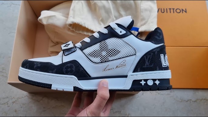 Louis Vuitton Trainer On Foot Review and Sizing Guide - Option B 