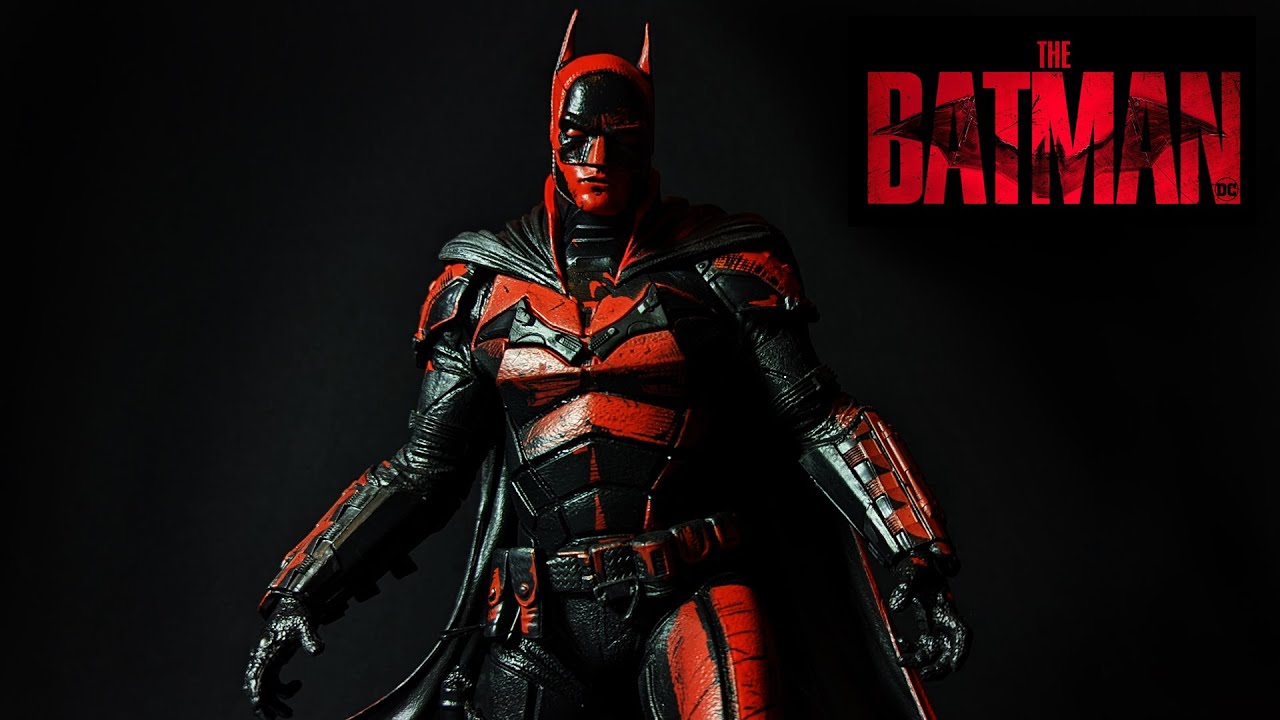 McFarlane Toys The Batman Gold Label 12 Inch Figure Review - YouTube