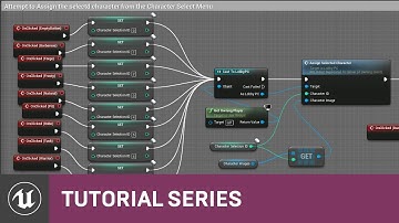 Blueprint Multiplayer: Character Select Graph | 21 | v4.11 Tutorial Series | Unreal Engine