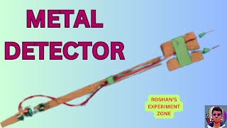 metal detector /how to make metal detector at home/metal detector machine @RoshansexperimentZone