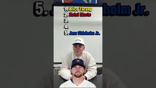 Blind Ranking Current MLB Second Basemen!! #fyp#mlb#sports#trend#secondbasemen