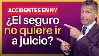 ¿Por qué las aseguradoras no quieren ir a juicio? 👉 Casos de Accidentes en NY