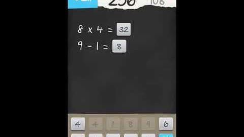 6 Numbers by Brainbow Level 108 Answer Guide