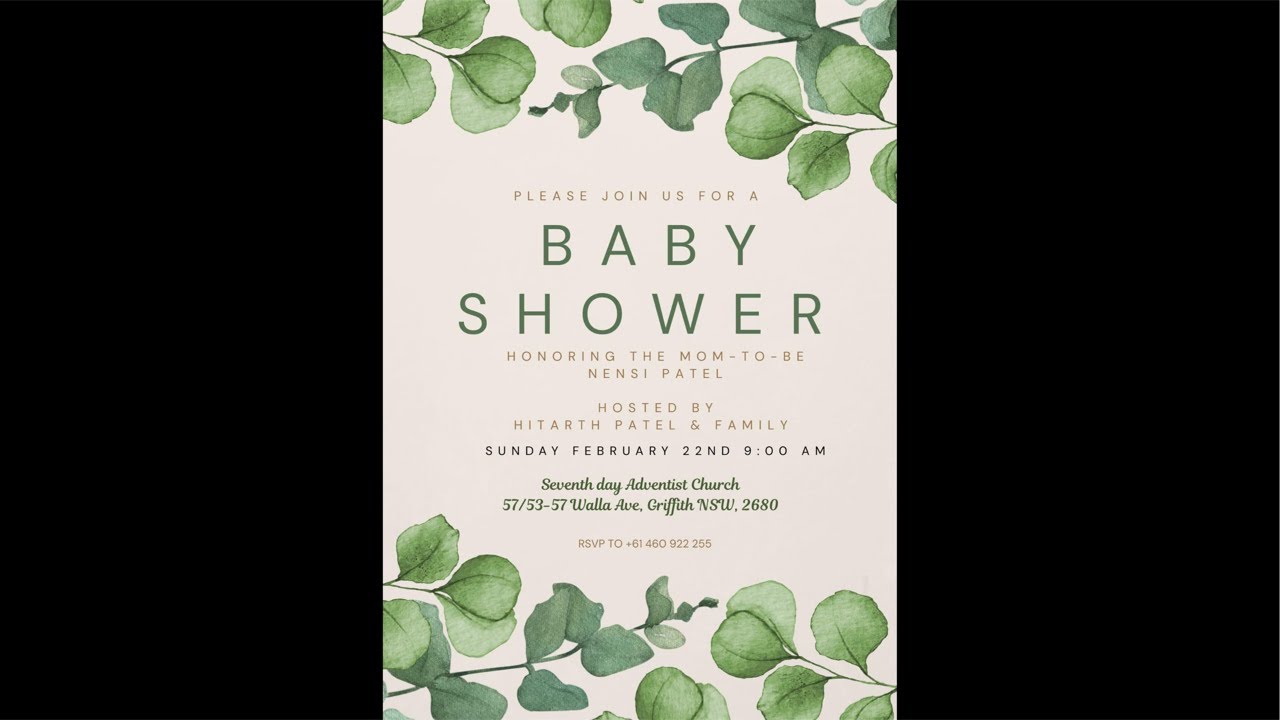 Nensi’s Baby Shower || NENSI & HITARTH || 22/02/2026 || GRIFFITH NSW 2680