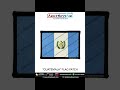 Customized or Buy Gautemala Flag Patch 3” x 2” |Any Country Flag Collection #gautemala #flag #shorts
