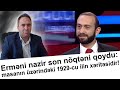 Erməni nazir son nöqtəni qoydu: masanın üzərindəki 1929-cu ilin xəritəsidir!