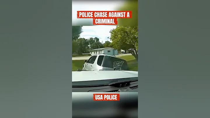 Police Chase Against a Criminal #shorts #cops