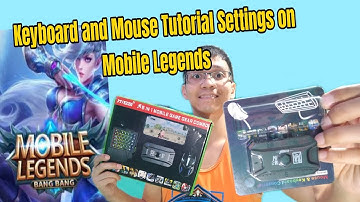 Keyboard and Mouse Playing Mobile Legends Ku Gamer App Tutorial