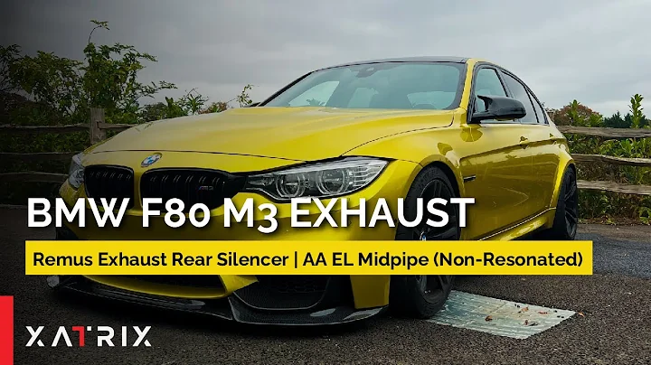 BMW F80 M3 - AA Equal Length Mid-pipe (Non-Res) & Remus Exhaust!