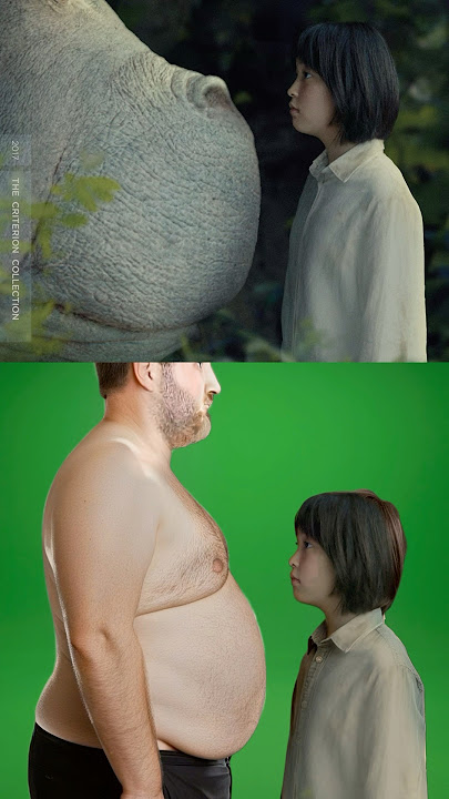 Okja (2017) behind the scenes VFX