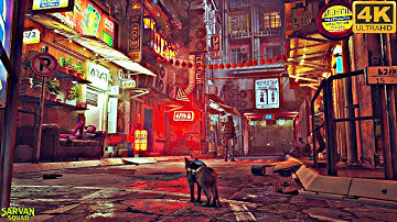 Stray | Gameplay Walkthrough #1 | INTRO | 4K 60FPS [Ultra Settings]