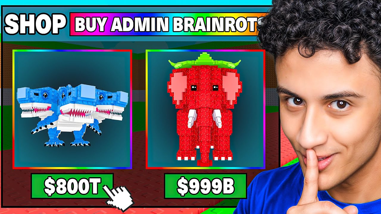 Steal a Brainrot, But Its PAY TO WIN..