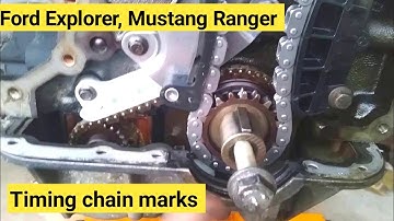 Ford explorer timing chain marks in easy way || Asad info plug